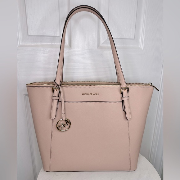 MICHAEL Michael Kors Handbags - Michael Kors Pink Leather Tote Bag with dust bag